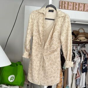 Kittenish long sleeve daisy dress